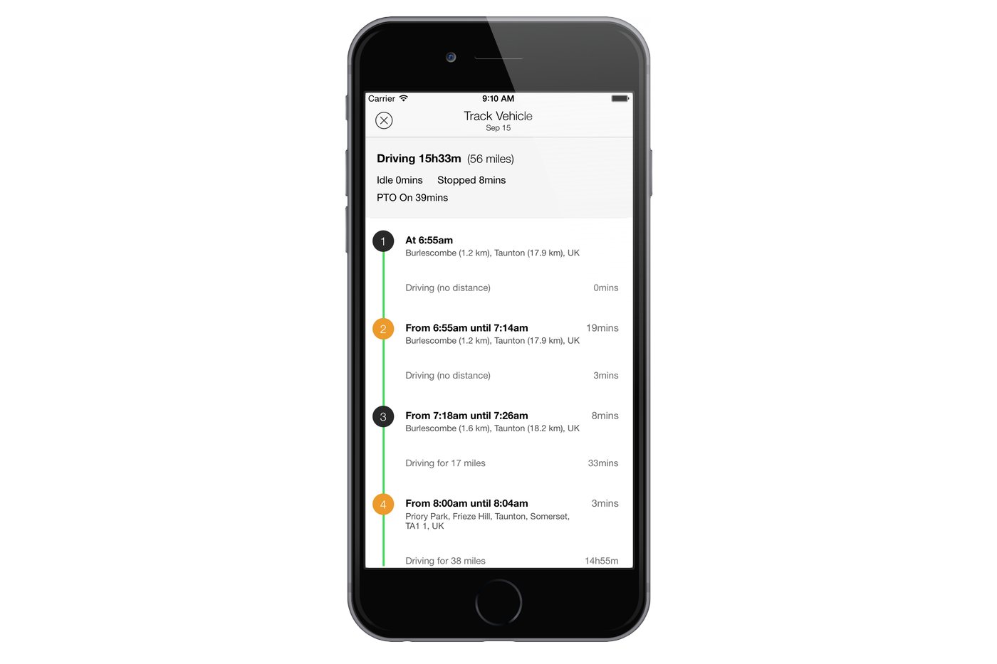 Example or screenshot of work 